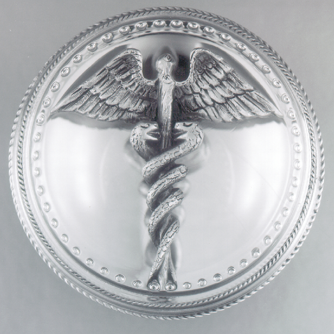THE CADUCEUS PAPERWEIGHT - Click Image to Close